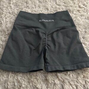 Alphalete Amplify Grey Short Sz Small